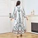 MT533 Women's Elegant Printed Casual Long Dress Fashionable Loose Fit Cross Border Style for Muslim Women_ecoleips.com