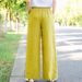 Suitable For All Seasons Minimalist Straight 2025 New Loose Solid Color Linen Long Women Casual Versatile Wide-leg Pants_ecoleips.com