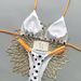 Women's Clothing Polka Dot Color Block Two Piece Bikini Sexy Triangle Cup Swimsuit For Formal & Casual For Women_ecoleips.com
