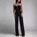 Women Sexy Slim Fit Strapless Straight Wide Leg Tube Top Jumpsuit Dress Versatile Party Night Out Clubwear_ecoleips.com