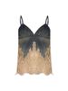 Personalized Denim Two Piece Suit Summer New Style Hot Girl Lace Splicing Soft Denim Suspender Shorts Suit_ecoleips.com