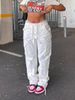 Women’s Clothing Overalls For Women Retro Loose Denim Overalls With Multiple Pockets Street Wide Leg High Waist Straight Trousers_ecoleips.com