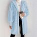 Women's Oversized Hooded Fleece Jacket – Cozy Long Sleeve Pullover For Fall & Winter, Streetwear Fashion_ecoleips.com