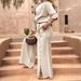 Women's Clothing Women's Long Sleeved Top For Business Casual Button Down Hem With Pockets European And American Style_ecoleips.com