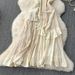 Women's Clothing Small Design Lace Splicing Ruffled Suspender Dress Female Summer French Chic Beautiful Holiday Long Dress_ecoleips.com