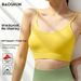 Seamless High-Impact Sports Bra With Removable Padding, Adjustable Straps & Breathable Fabric For Yoga, Pilates & Running – Multiple Colors & Styles_ecoleips.com