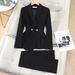Women's Clothing Professional Suits For Spring Sophisticated Work Attire For Exams Interviews Commuting Formal Wear Jewelry Stores Beauty Salons_ecoleips.com