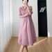 Sanzhai's Temperament Gentle, Elegant, Comfortable, And Minimalist. The Slim Fitting Dress For Women In The Summer Of_ecoleips.com