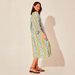 New Cross-border Floral Fashion Women's Loose Casual Relaxed Summer Rayon Vacation Dress In Stock For Wholesale_ecoleips.com