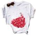 New Women's Clothing, Loose-fitting White Plus-size 3D Petal Girls' Base Shirt_ecoleips.com