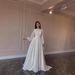 2026 Spring Fashion Court Style French White Double Layer Chiffon Large Hem Princess Fairy Long Dress_ecoleips.com