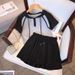 Sports Casual Shorts Suit For Women In Summer Fat Mm Loose Hooded Fashionable Two Piece Suit_ecoleips.com