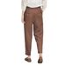 Suitable For All Seasons Lin Harem Wom, Summer Thin New Style, High-End Loose Fit, Petite Casual High-Waisted Plus Size Cropped Pants For_ecoleips.com
