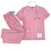 Nurse Uniform V Neck Suit Casual Thin Double Layer Pocket Quick Drying Doctor Hand Washing Clothes Hand Washing Clothes_ecoleips.com