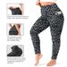 plus Size Leopard Print Yoga Pants High Waisted Sexy Running Sports Tight Butt Lifting Sweat Wicking Leggings For Women_ecoleips.com