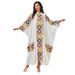Verve Muslim Women's Long Robe Dubai Clothing Embroidered Sequin Cardigan Two-Piece Set Evening Dress Gown_ecoleips.com