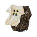 Women's Clothing Temperament Suit Skirt Women Summer Loose Slim Print Round Neck Short Sleeve Yellow Flower Long Skirt Two Piece Suit_ecoleips.com