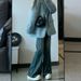 High-waisted Designer Jeans For Petite Women, Korean Style, Trendy On Instagram, Slightly Flared Straight-leg Pants That_ecoleips.com