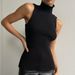 Women's Clothing Spring New European And American Turtleneck Sleeveless Sweater Bottoming Shirt Slim Fit Women's Top_ecoleips.com