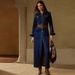 K Women's Long Sleeved Breasted Fashionable Long Dress. Excluding Belt_ecoleips.com