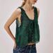 2025 New Solid Color Sweet Button Lace Trim Patchwork Camisole Top Versatile_ecoleips.com