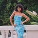 2025 Autumn Winter New Women's Mesh Camisole Floral Lined Long Skirt Set_ecoleips.com