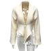 Women's Light Luxury Knitted Cardigan Solid Color Button Down Irregular Hem European American Style Top For Autumn_ecoleips.com
