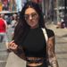 Solid Color Cut Exposed Navel Cross Tie Short Sleeved T-shirt Women, Versatile For Summer, Slim Fit, High Waist, Careful_ecoleips.com