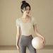 Women's Yoga Sports Top For Outdoor Running And Hiking, Quick-Dry, Ultra-Light, Pilates Training Fitness Wear, Climbing_ecoleips.com