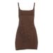 Sexy Bodycon Spaghetti Strap Dress With Rhinestone Details, U-Neck & Backless Design For Women, Clubwear And Party Cocktail Dress_ecoleips.com