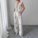Women's Clothing Summer New Products Fashionable Sexy Loose Lace Vest Top Wide Leg Trousers_ecoleips.com