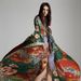 Women's Floral Kimono Beach Cover Up – Lightweight Sun Protection Robe, Bikini Wrap, Vacation Long Sleeve Shirt, Polyester Bathing Suit Sheer Wrap_ecoleips.com