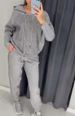 2024 European American Cross-border Spring And Autumn Women's Fashion Casual Hooded Sweatshirt Sports Suit_ecoleips.com