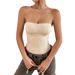 2026 European And American Cross-border Spring/summer Sexy Knitted Slim-fit Party Photo Shoot Tube Top_ecoleips.com