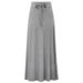 Women's Clothing Plus Size Women's Fashion Knitted Skirt 200 Pounds High Waist Medium And Long Slit A Line Skirt Elastic Over The Knee_ecoleips.com