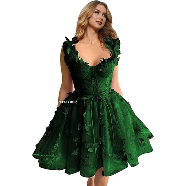 Women's Clothing Suspender Evening Dress Overseas Warehouse V Neck Short Bridesmaid Dress Annual Meeting Host Slim Temperament Birthday Dress_ecoleips.com