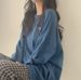 Cotton Short-sleeved T-shirt Women's Medium And Long Summer Loose T-shirt_ecoleips.com