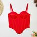 European And AmericanStreet Style Irregular Fishbone Bra Inner Wear Outer Wear Suspenders Female Body Constricting Beautiful Back Tube Top_ecoleips.com