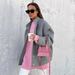 Women’s Wool-Like Coat – Stand Collar Elegant Blazer For Fall/Winter (Classic Gray, S-XL) | Office & Casual Chic_ecoleips.com