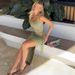 Women's Fashionable Solid Color Sleeveless Vest And High Waisted Skirt Set Simple Summer Outfit Cross Border Clothing_ecoleips.com