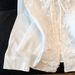 Women's Clothing Women's V Neck Tie Up Lace Embroidered Jacquard Shirt Long Sleeve Stylish Casual Top Early Spring Design_ecoleips.com