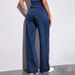 Women's Clothing High Waist Wide Leg Jeans Floor Length Straight Versatile Retro Drape For Students_ecoleips.com