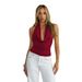 Best-Selling Women's Clothing 2026 Spring/Summer New Style Sexy Deep V Backless Halter Neck Tank Top Wholesale_ecoleips.com