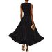Women's Clothing Spring Women's Sleeveless Dress Style Polka Dot Slim Fit A-Line Skirt Style For Formal & Casual For Women_ecoleips.com