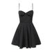 2024 Summer Cross-Border Women's Fashion European And American Sexy Floral V-Neck Backless Strap Dress_ecoleips.com