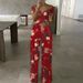2026 New Spring Women's Clothing, Cross-Border European And American Jumpsuits, Off-Shoulder Printed Long Pants, Sexy_ecoleips.com