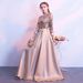 Women's Long Evening Dress For Banquet Spring New Arrival Solo Singing Broadcasting Host Performance Annual Meeting Dress_ecoleips.com