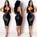 Women's nightclub sexy suspender dress _ecoleips.com