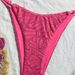 Floral Print Backless Bikini Set – Trendy Two-Piece Swimwear For Women_ecoleips.com