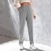 Voya 2026 European And American Spring/Summer Ins Trendy Loose Fashionable Straight-Leg Gray Casual Pants Women's Sweatpants_ecoleips.com